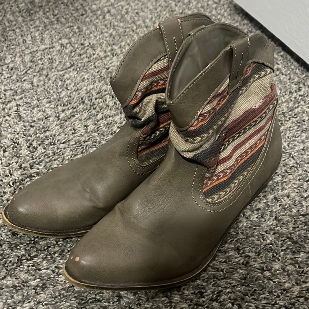 Aztec booties